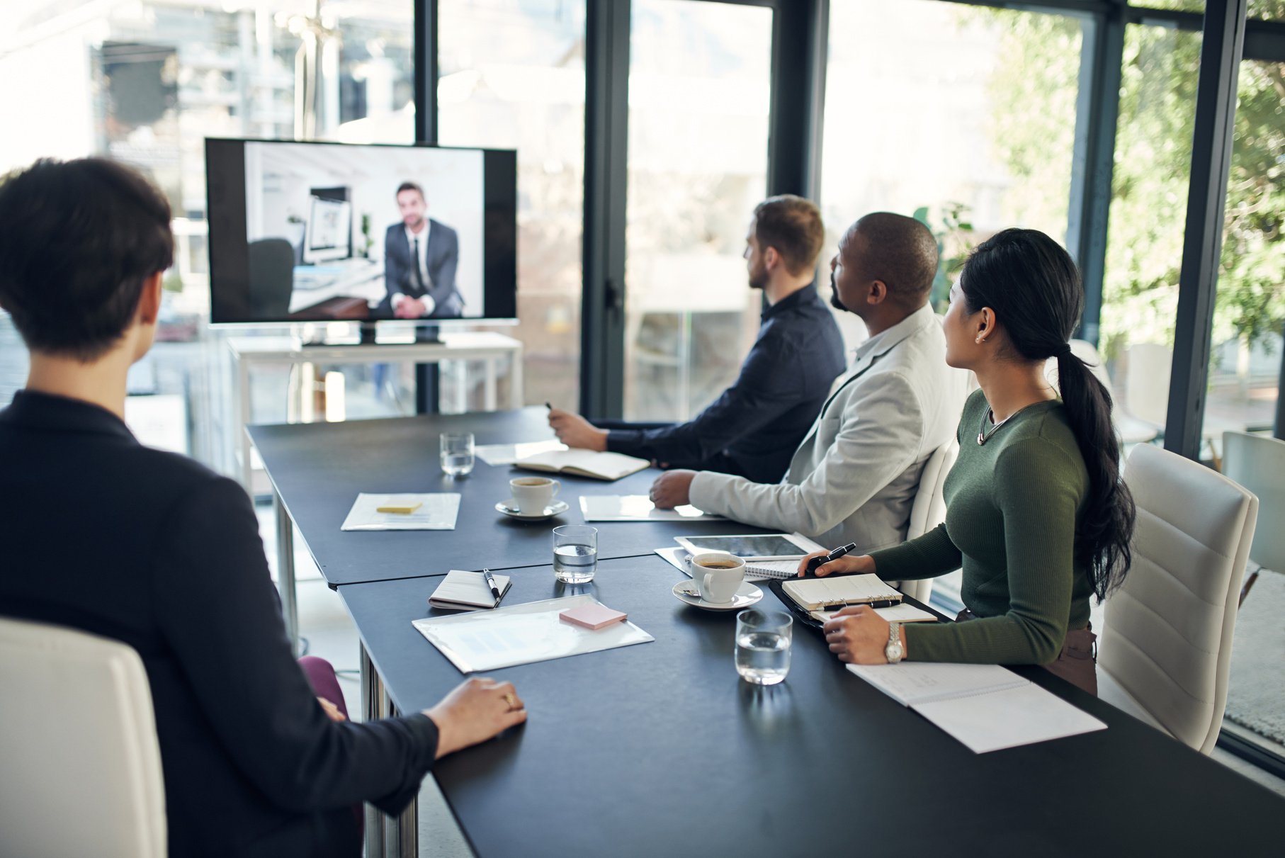 Video conferencing technology lets us hold face-to-face meetings